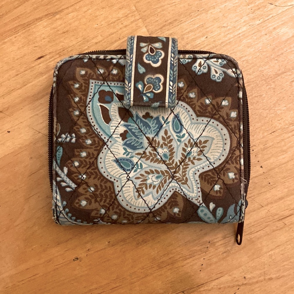 Vera Bradley | Java blue wallet